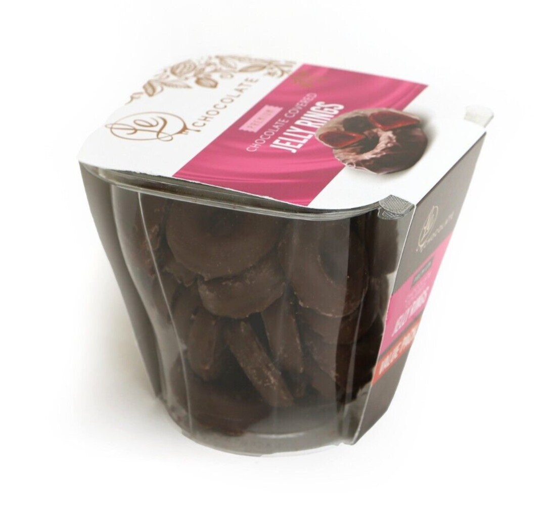 Le Chocolate Chocolate Covered Jelly Rings Value Pack Etsy