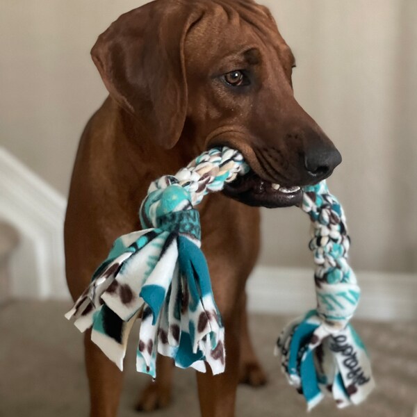 Fleece Dog Toys Etsy