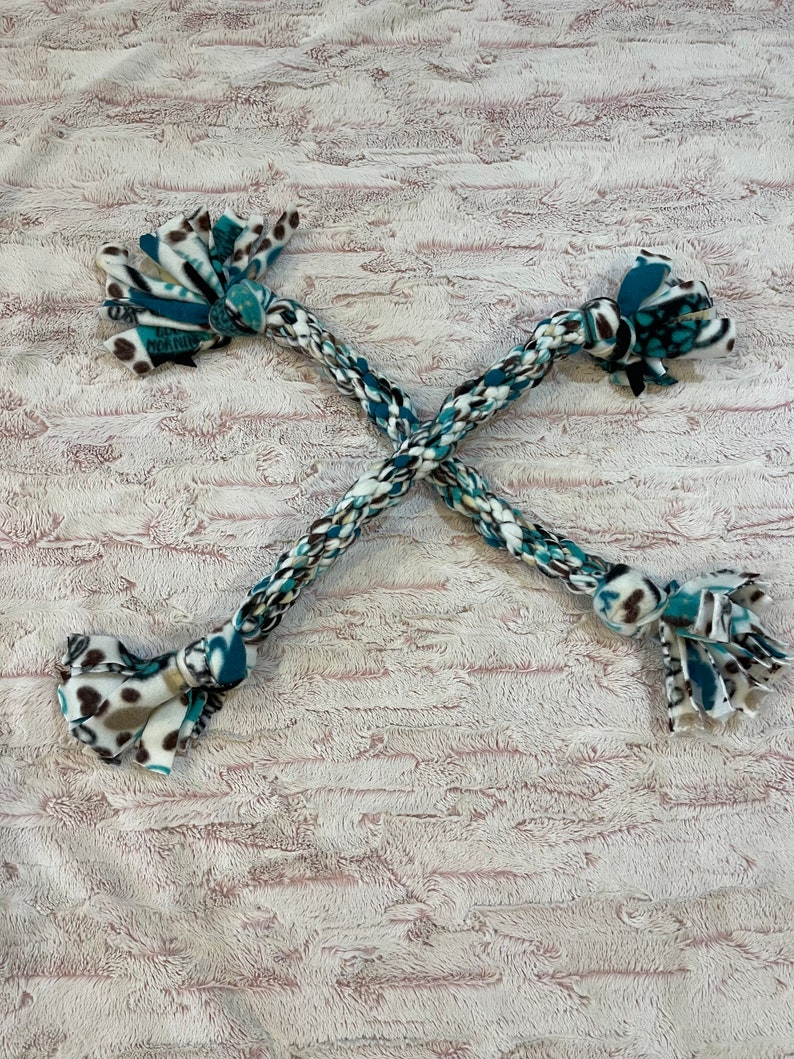 Extra Thick Braided Fleece Dog Toy Etsy