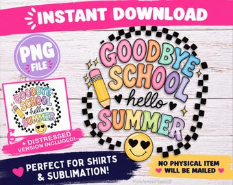 End of School Year PNG – Goodbye School Hello Summer