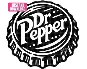 Vintage Soda Bottle Cap SVG: Cricut & Sublimation Design (Digital Download)