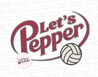 Design av volleybollsanda: Faux broderi PNG PDF