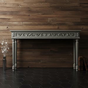 Distressed Wood Console Table, Farmhouse Entryway Accent Furniture