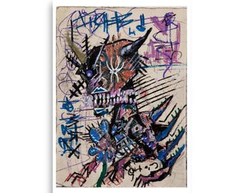Dinosaurio — Fine Art Print | Contemporary Mexican Art | Figurative Wall Art
