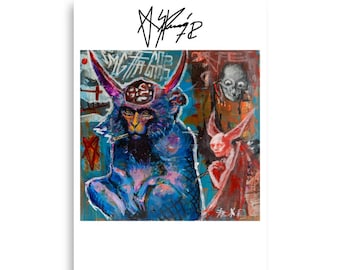 Chango — Fine Art Print | Contemporary Mexican Art | Figurative Wall Art
