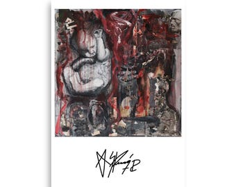 Vientre — Fine Art Print | Contemporary Mexican Art | Figurative Wall Art