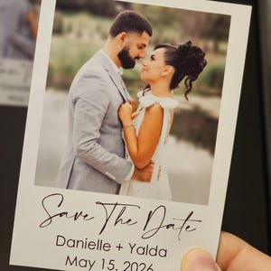 Réservez votre date de mariage, carte de remerciement, aimant pour réfrigérateur, souvenir