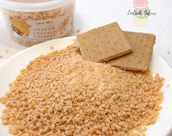 Graham Cracker Soy Wax Crumble | Dessert Candle Embeds | Realistic Wax Melts