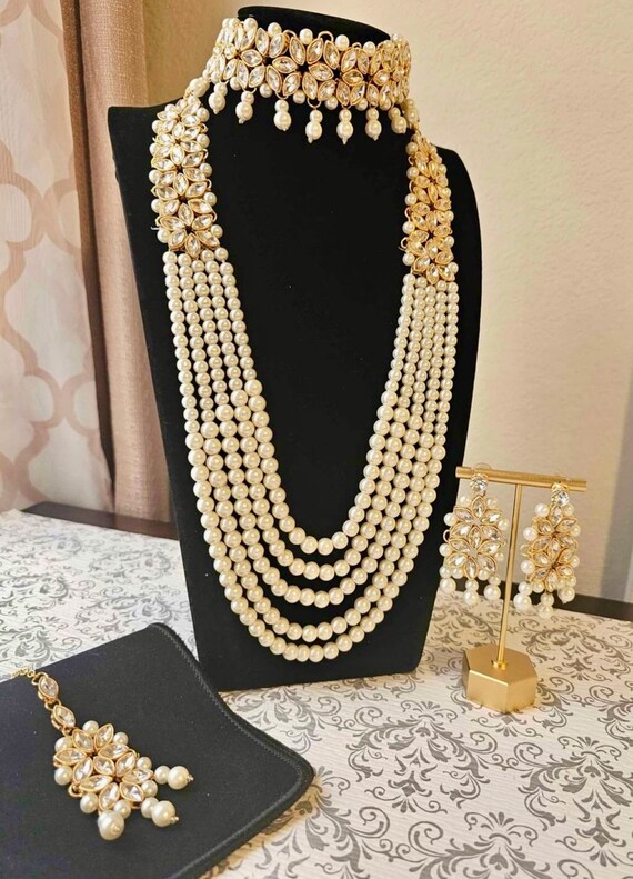 Pearl shop mala set