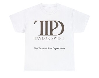 The Tortured Poet Department - TTPD - T-shirt unisexe en coton épais