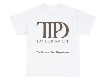 The Tortured Poet Department- TTPD-Unisex Heavy Cotton Tee