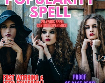 Popularity Spell | Fast Working Powerful Magic! Awaken your charisma and make new friends