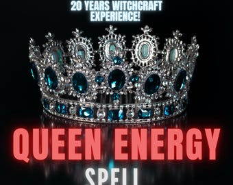 Queen Energy & Beauty Spell: Intention - Radiate Power, Confidence, and Irresistible Beauty