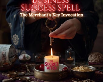 Business Success Spell | The Merchant’s Key Invocation Ritual | Intention: Prosperity, Growth, Opportunity Alignment