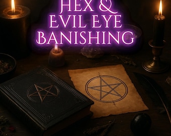 Hex & Evil Eye Banishing Spell | Intention: Protection, Energy Clearing, and Negative Energy Removal