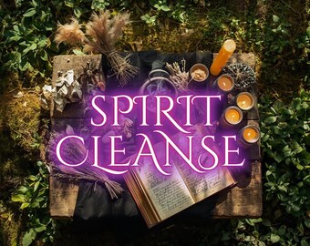 Spirit Cleanse Spell | Intention: Energy Purification & Aura Clearing Ritual for Personal Renewal