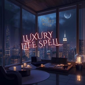 Luxury Life Spell | Intention: Money, Status, Opportunities, Fun, Fulfilment ABUNDANCE