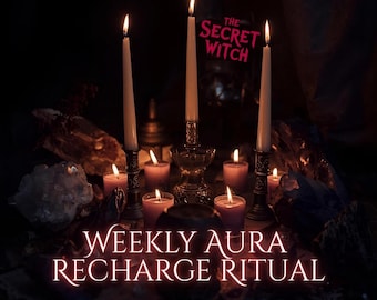 Weekly Aura Recharge Ritual | Intention: Cleanse, Restore, and Strengthen Your Energy Field