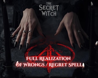 Full Realization of Wrongs Spell | REGRET & ACCOUNTABILITY MAGIC