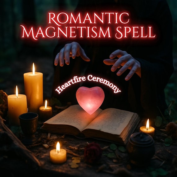 Romantic Magnetism Spell | HEARTFIRE CEREMONY - Ancient Wisdom & Modern Love Magic