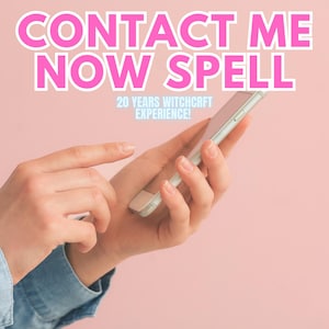 Contact Me Now Spell Kit: Blessed Affirmations (Digital)