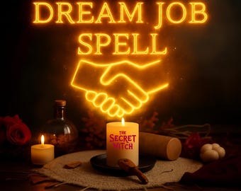 Dream Job Spell | Intention: Career Success & Opportunity Ritual