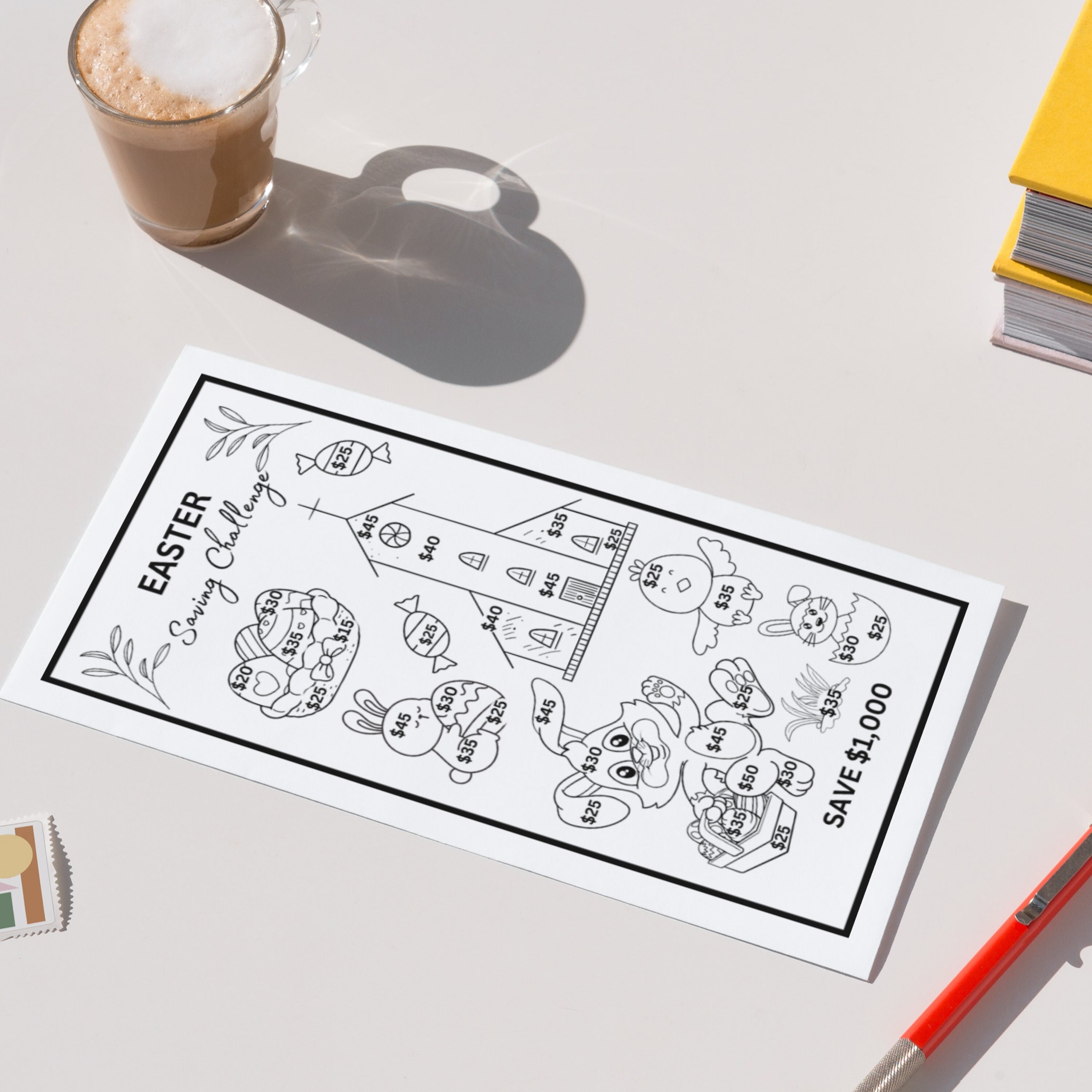 Low Income Saving Challenge Printable Mini A6 Saving - Etsy