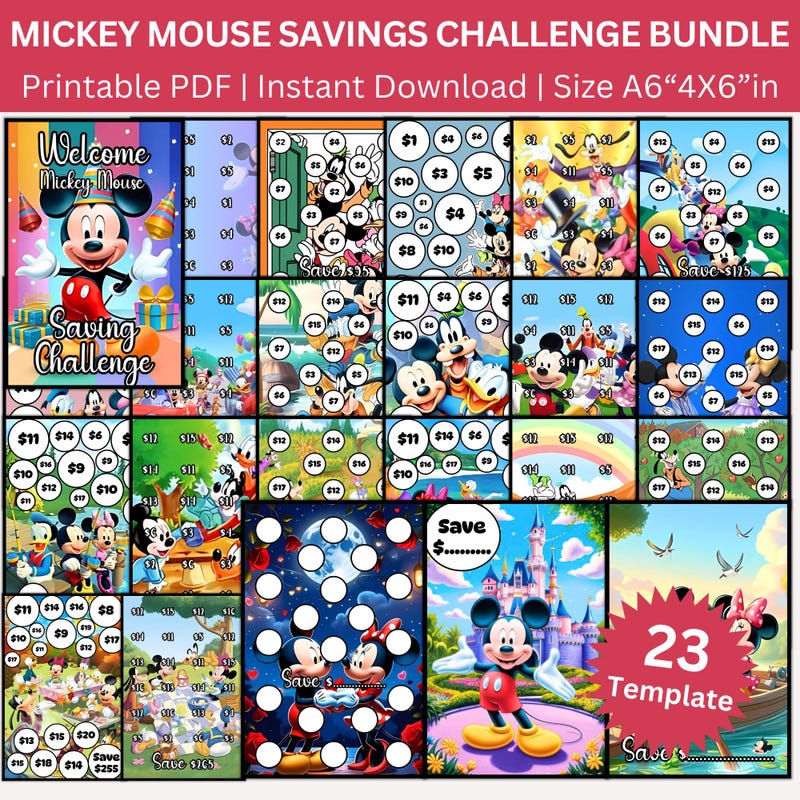 Cartoon Budget Planner - Etsy