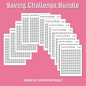 100 Envelope Box Saving Challenge Printable Binder Money - Etsy