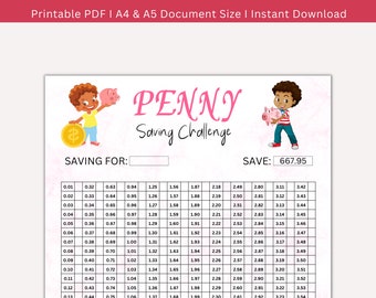 Pfennigspar-Challenge, Pfennigspar-Challenge, Penny-Challenge, Pfennigspar-Tacker