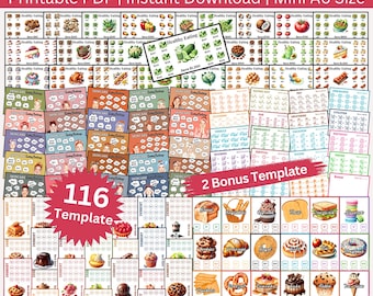 The Ultimate Mega Savings Challenge Printable Bundle, Money Saving Tracker Budget Binder, Cash Envelope Challenges Set Of 116 Templates