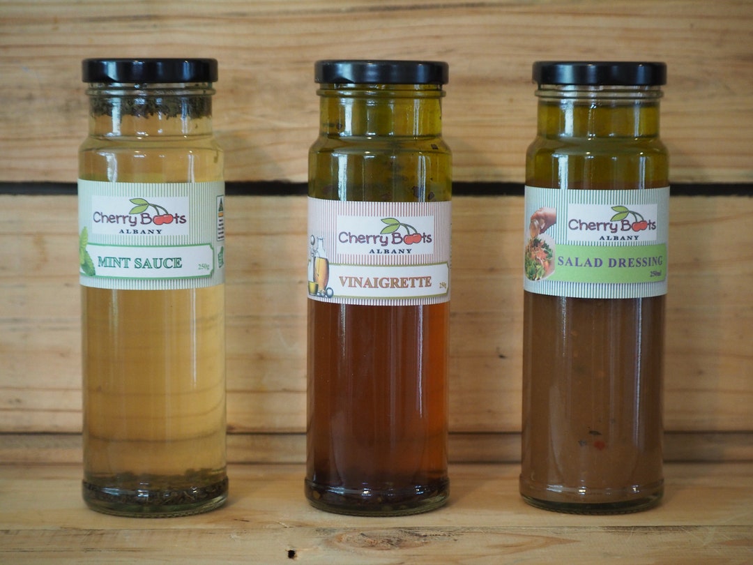 Salad Dressing Gift Box Gourmet Pantry Sprayfree Farm Etsy