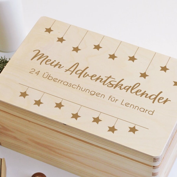 Advent Calendar Box Etsy Canada