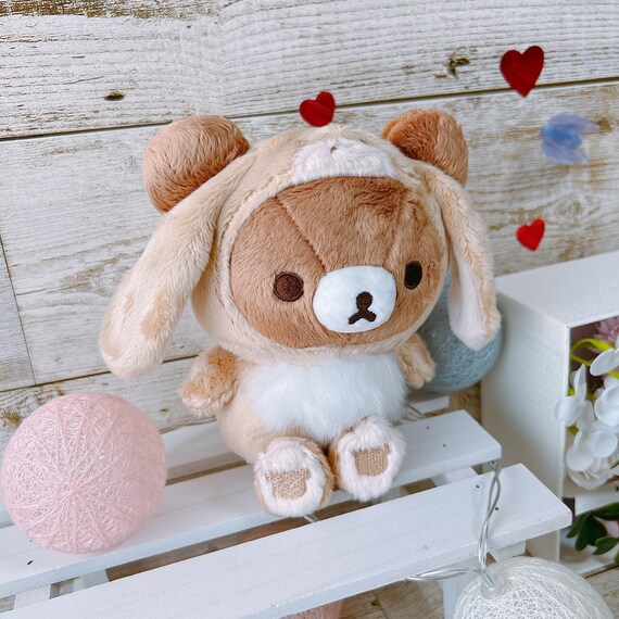 fluffy rilakkuma plush