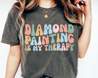 Diamond Painting T-Shirt, Art Painting Tee, Diamond Art Shirt, Painting Accessories Shirt, diamond painting gift, diamond art painting shirt