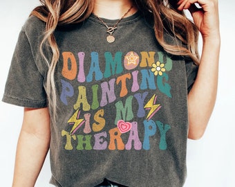 Diamond Painting T-Shirt, Art Painting Tee, Diamond Art Shirt, Painting Accessories Shirt, diamond painting gift, diamond art painting shirt