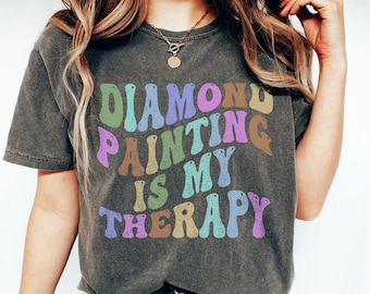 Diamond Painting T-Shirt, Art Painting Tee, Diamond Art Shirt, Painting Accessories Shirt, diamond painting gift, diamond art painting shirt