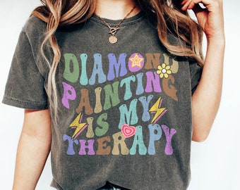 Diamond Painting T-Shirt, Art Painting Tee, Diamond Art Shirt, Painting Accessories Shirt, diamond painting gift, diamond art painting shirt