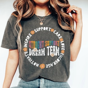 Student Support Shirt, Support Squad Shirt, Support Teacher Shirt, School Support Staff, Support Team, Admin Team Shirt, Office Squad Shirt