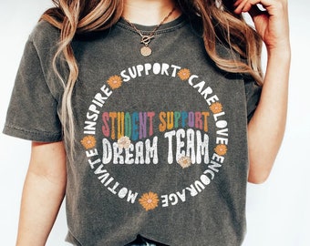Student Support Shirt, Support Squad Shirt, Support Teacher Shirt, School Support Staff, Support Team, Admin Team Shirt, Office Squad Shirt