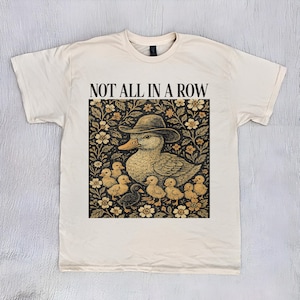 Ducks Not in A Row Shirt, Funny Vintage Retro Animal Shirt, Homesteading Mama Duck Tee, Cottagecore Sweatshirt, Western Shirt, Unisex Shirt