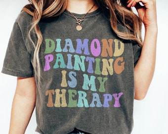 Diamond Painting T-Shirt, Art Painting Tee, Diamond Art Shirt, Painting Accessories Shirt, diamond painting gift, diamond art painting shirt