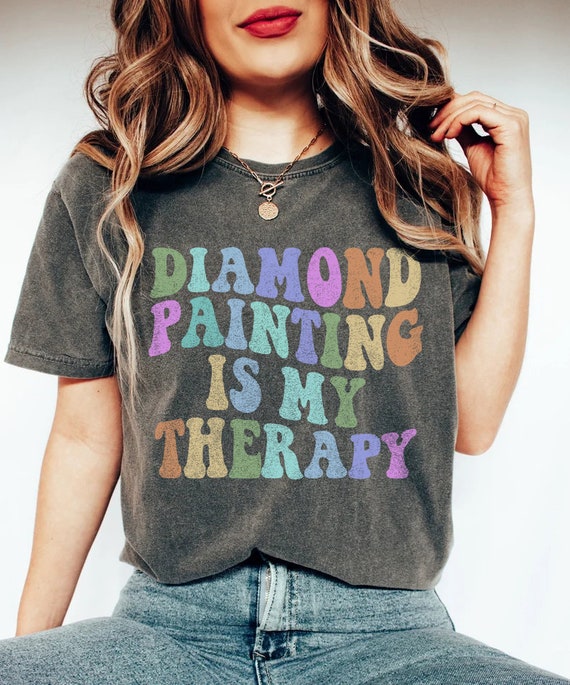 Diamond Painting T-Shirt, Art Painting Tee, Diamond Art Shirt, Painting Accessories Shirt, diamond painting gift, diamond art painting shirt