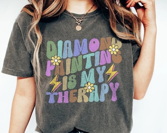 Diamond Painting T-Shirt, Art Painting Tee, Diamond Art Shirt, Painting Accessories Shirt, diamond painting gift, diamond art painting shirt