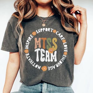 Maglietta MTSS, Sistema di supporto a più livelli, Supporto agli studenti, Maglietta RTI, Maglietta Head Start, Insegnante principale MTSS, Coach di alfabetizzazione, Team di leadership