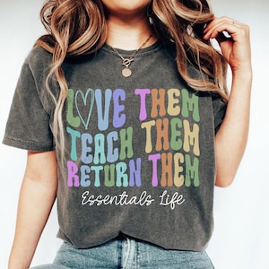 Essentials Teacher T-shirt, Encore Teacher T-Shirt, Teacher Shirt, Essentials Life, Specials Squad, Teacher Life, Specials Shirt, Teach Them