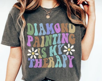 Diamond Painting T-Shirt, Art Painting Tee, Diamond Art Shirt, Painting Accessories Shirt, diamond painting gift, diamond art painting shirt