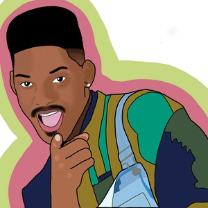 Fresh Prince of Bel-air Will Smith Digital Art png - Etsy