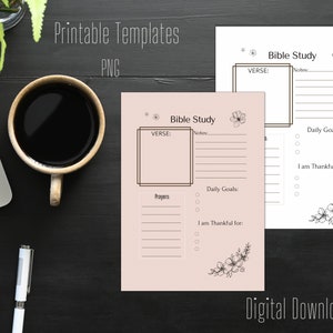 Bible Study Templates
