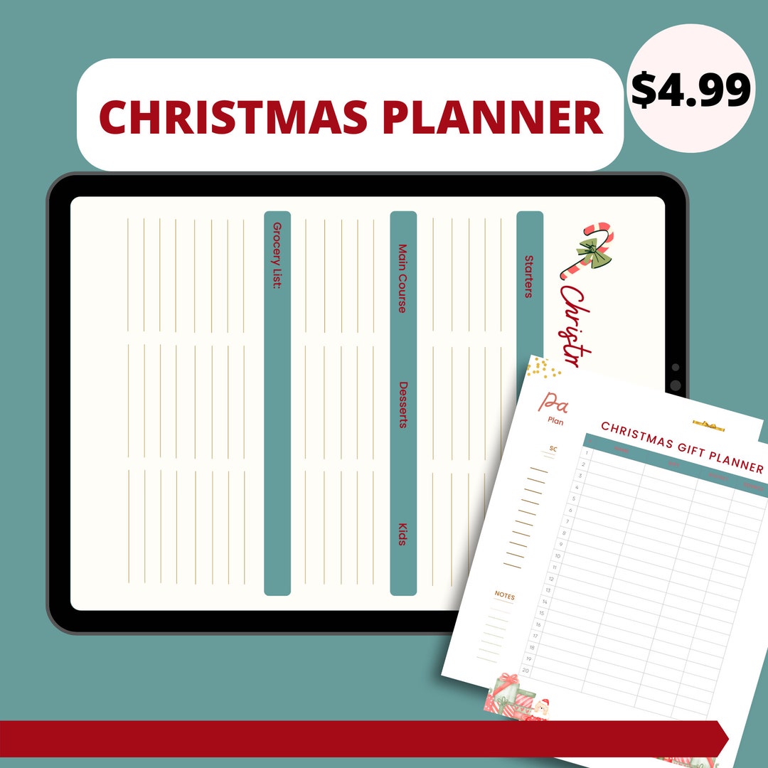 Instant Download Elegant Holiday Christmas Xmas Planner Christmas instant-download-elegant-holiday-christmas-xmas-planner-christmas